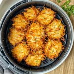 Air Fryer Frozen Hash Brown Patties