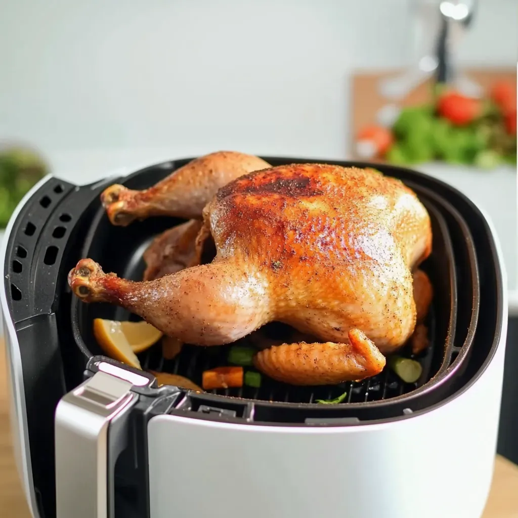 Air Fryer Whole Chicken