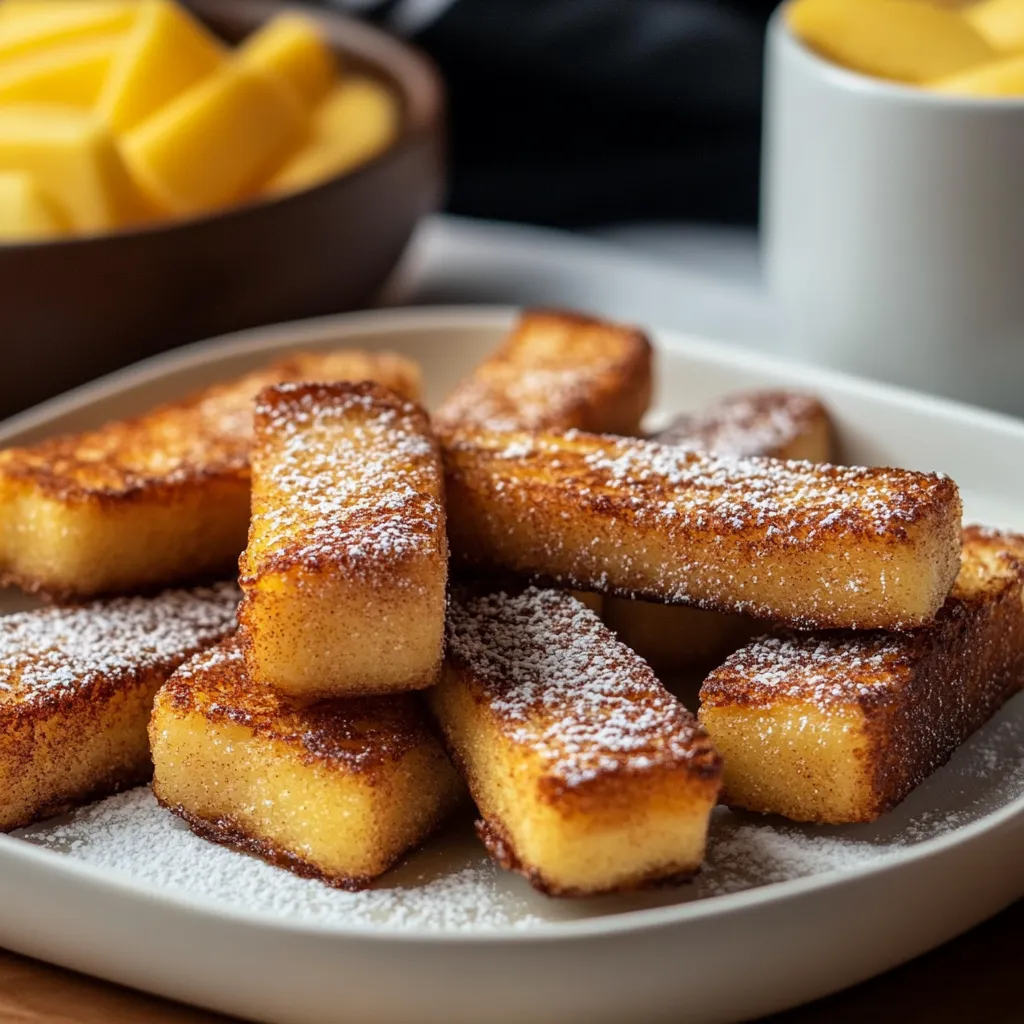 Best Air Fryer Cinnamon Sugar French Toast Sticks