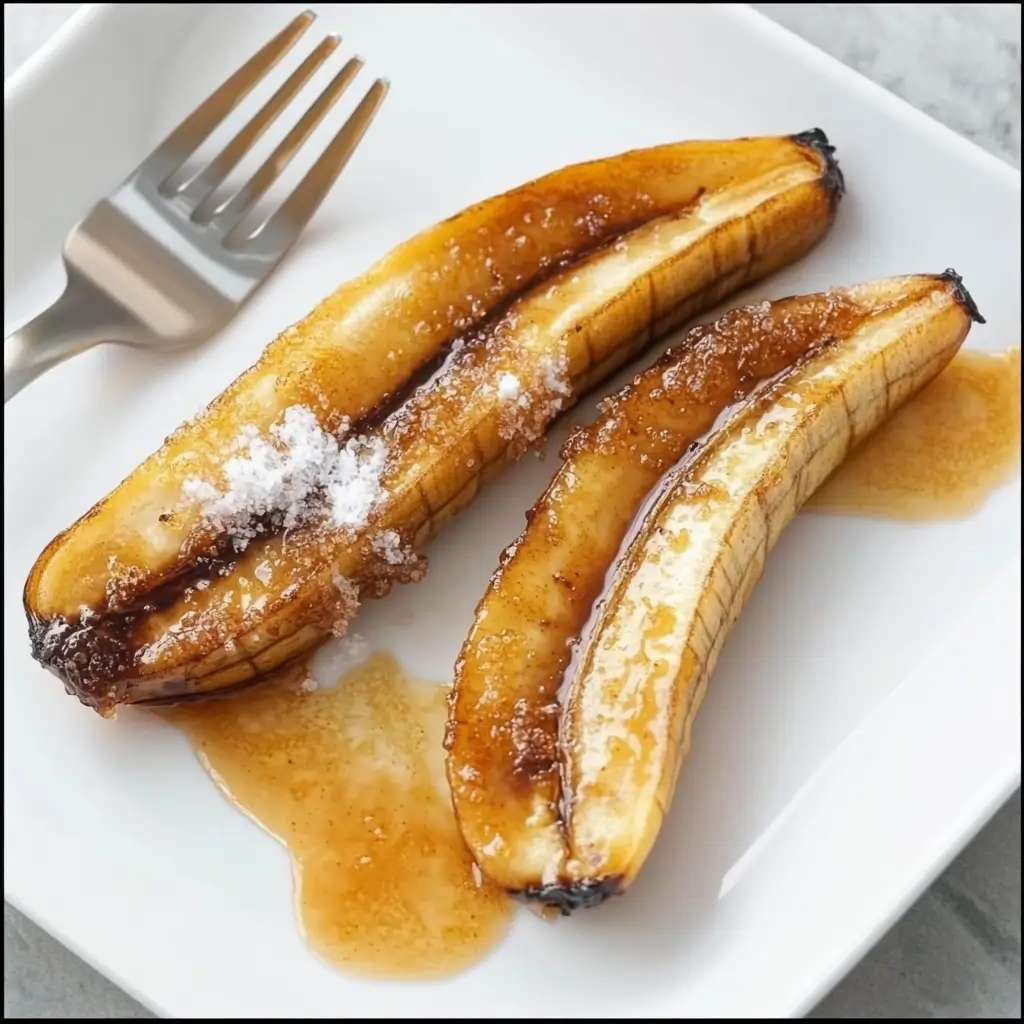 Cinnamon Caramelized Bananas
