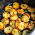 Crispy Sliced Potatoes in the Air Fryer