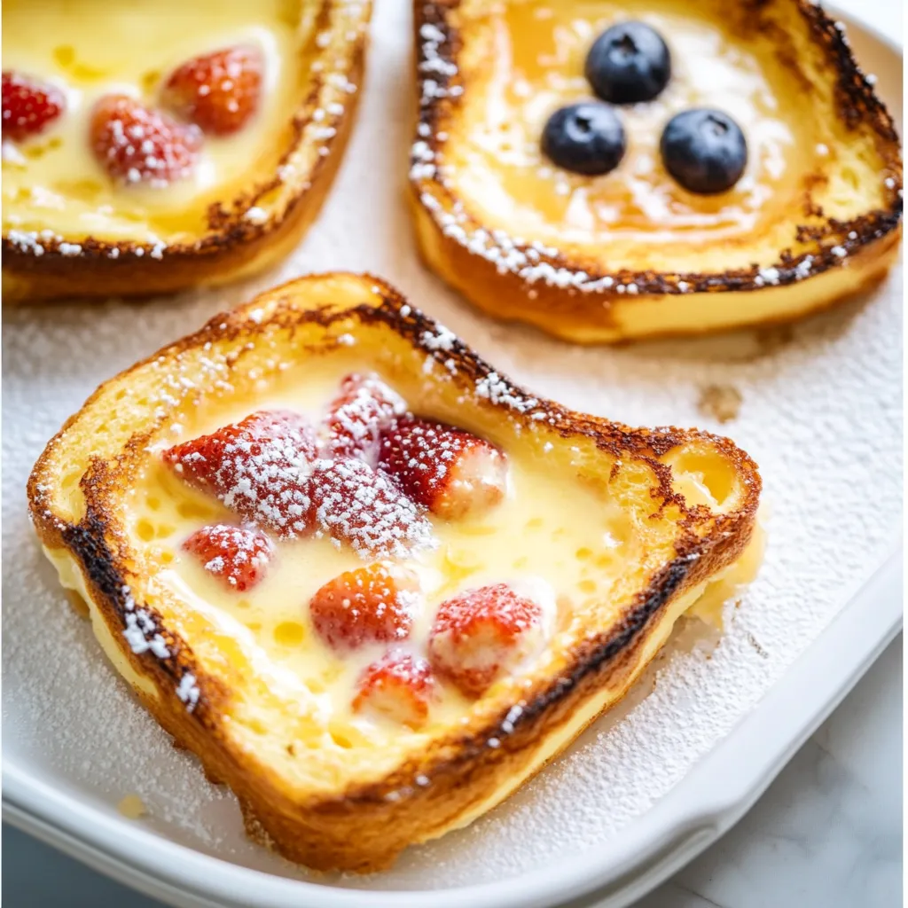 Delicious Air Fryer Yogurt Custard Toast