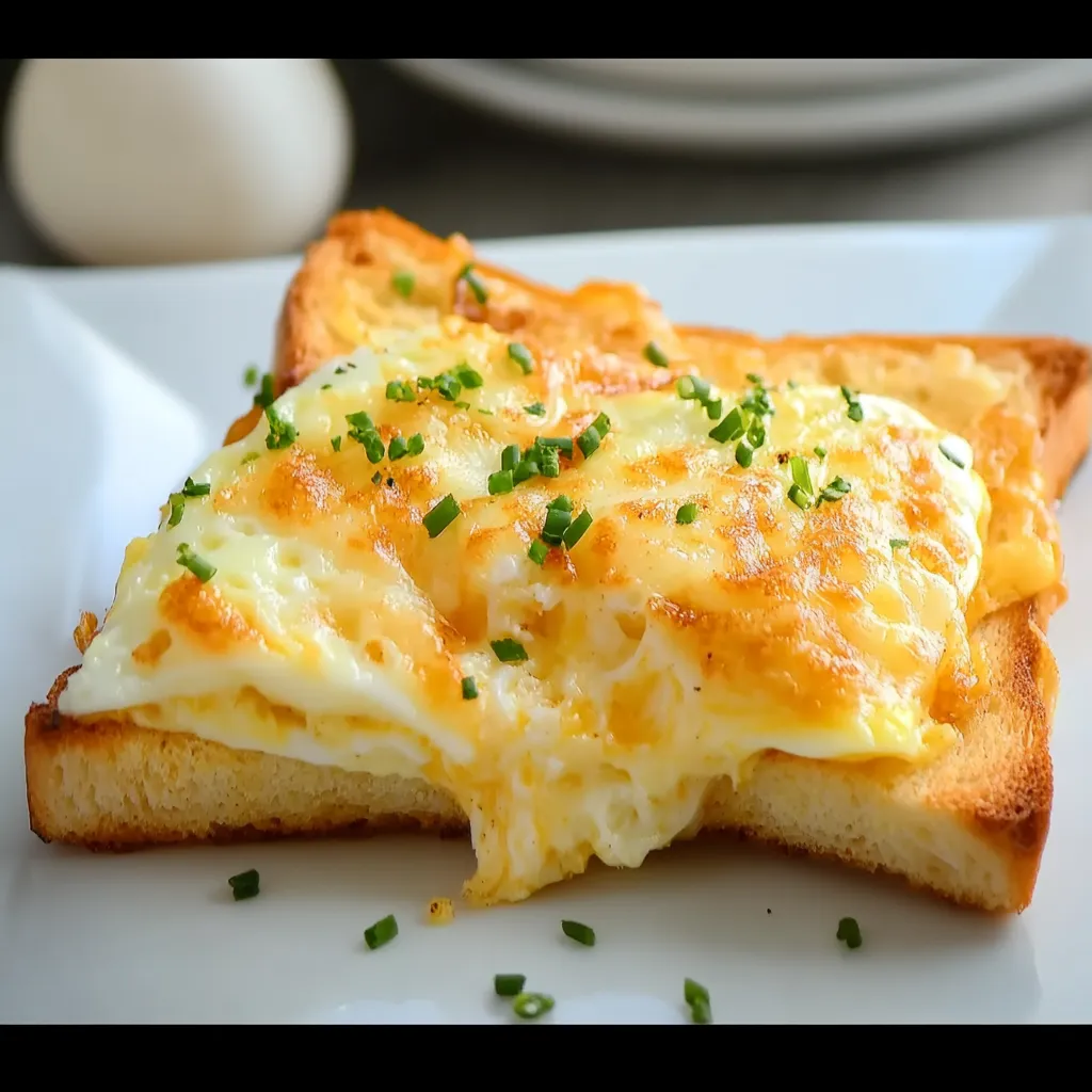 Egg on Toast in Air Fryer