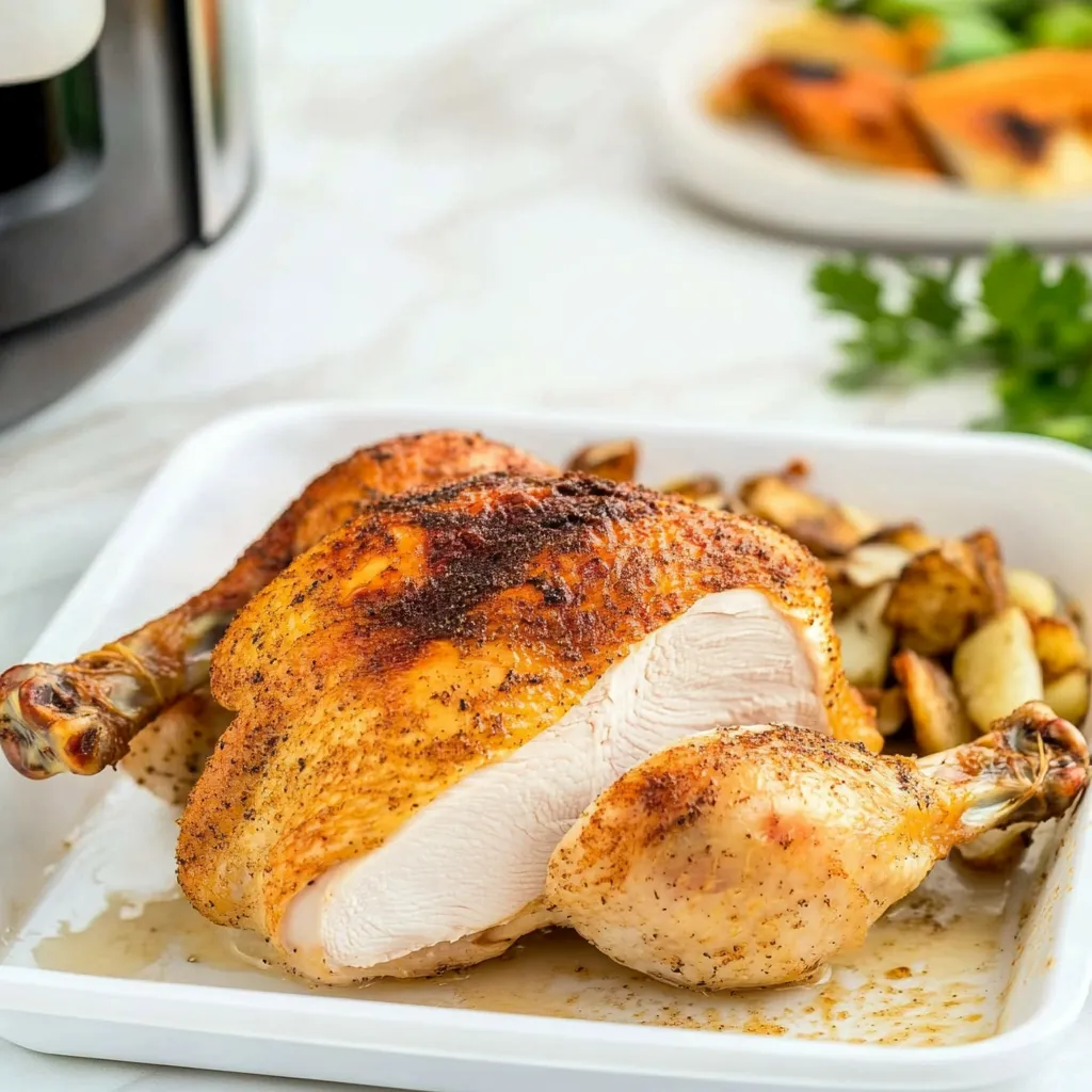 Food Dolls Air Fryer Whole Chicken