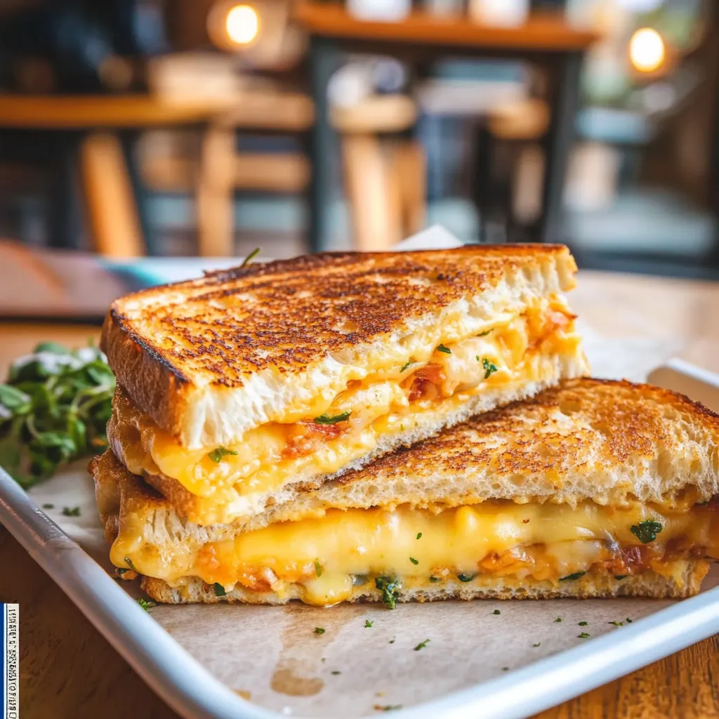 Grilled Ham and Cheese Sandwich