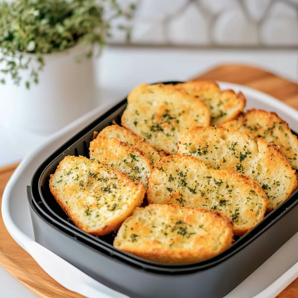 Homemade Garlic Bread Air Fryer