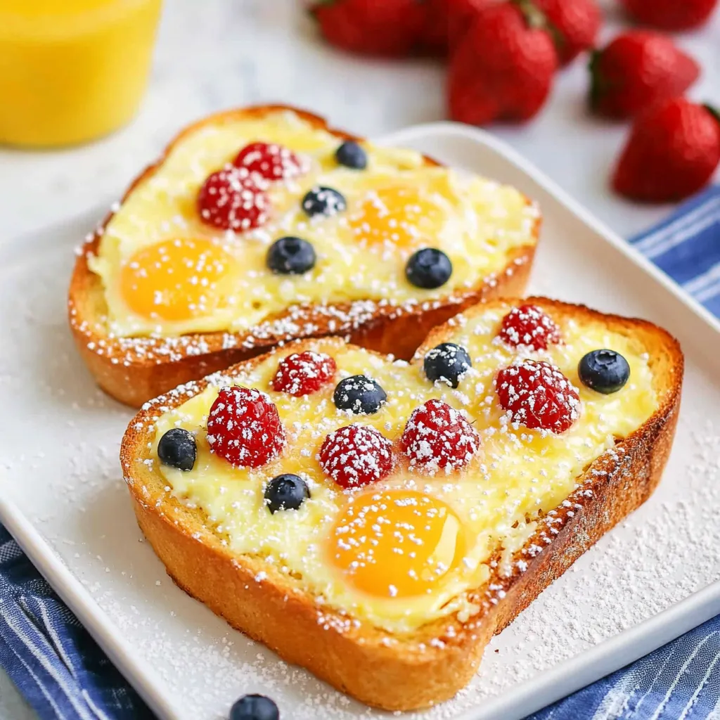 Yogurt Custard Toast