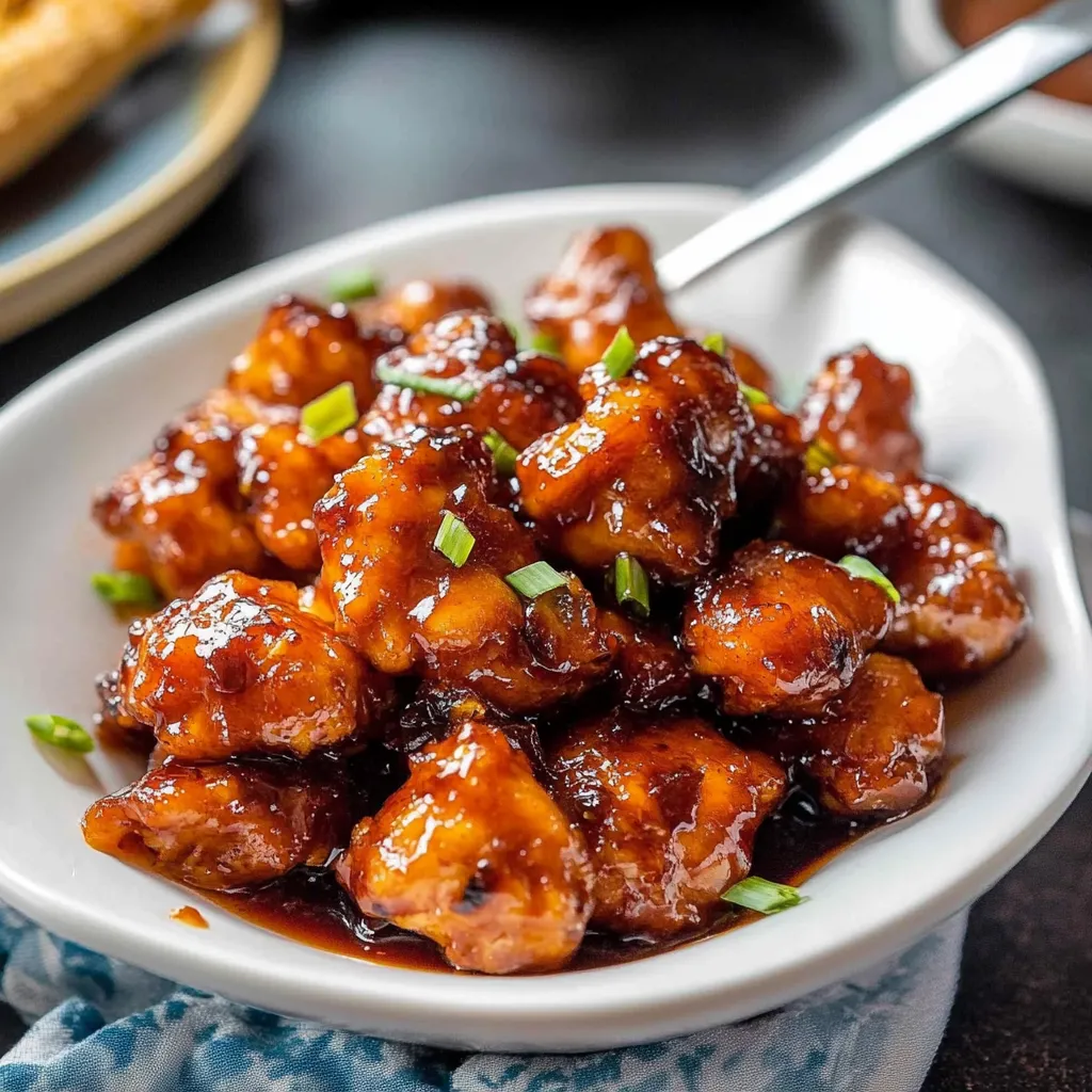 Air Fryer Honey Garlic Chicken