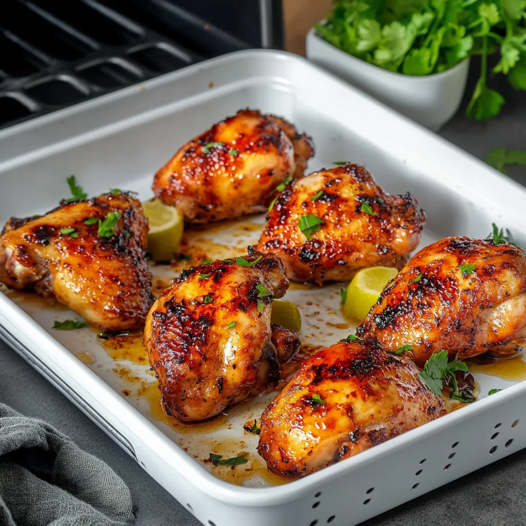 Air Fryer Honey Garlic Chicken