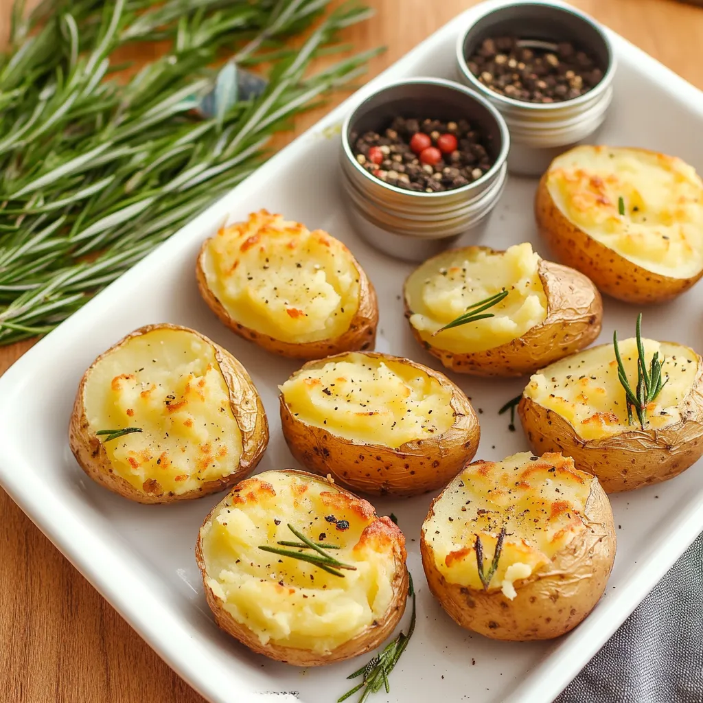 Air Fryer Smashed Potatoes