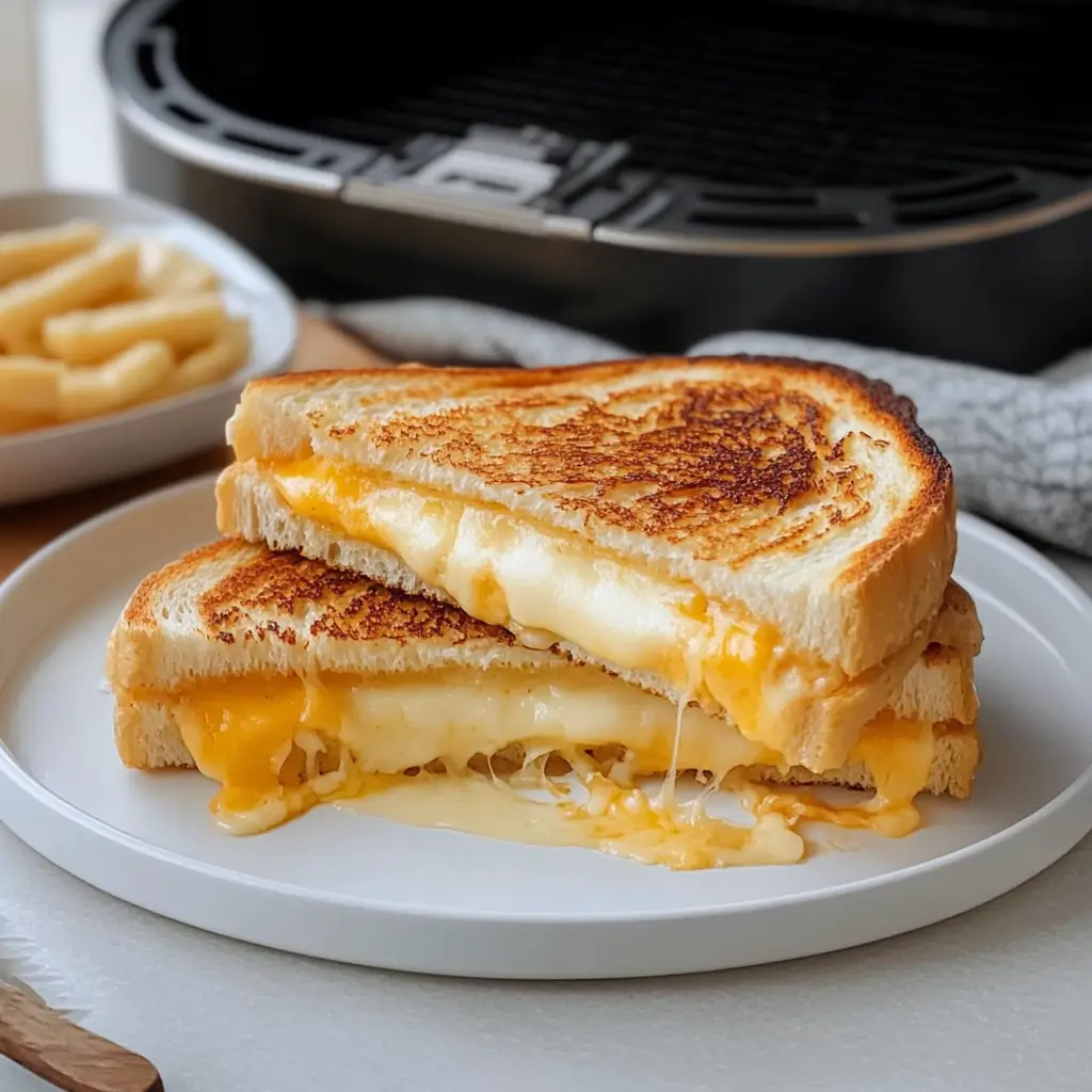 cooking grilled cheese in air fryer