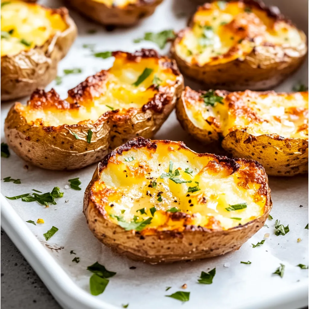 Air Fryer Smashed Potatoes