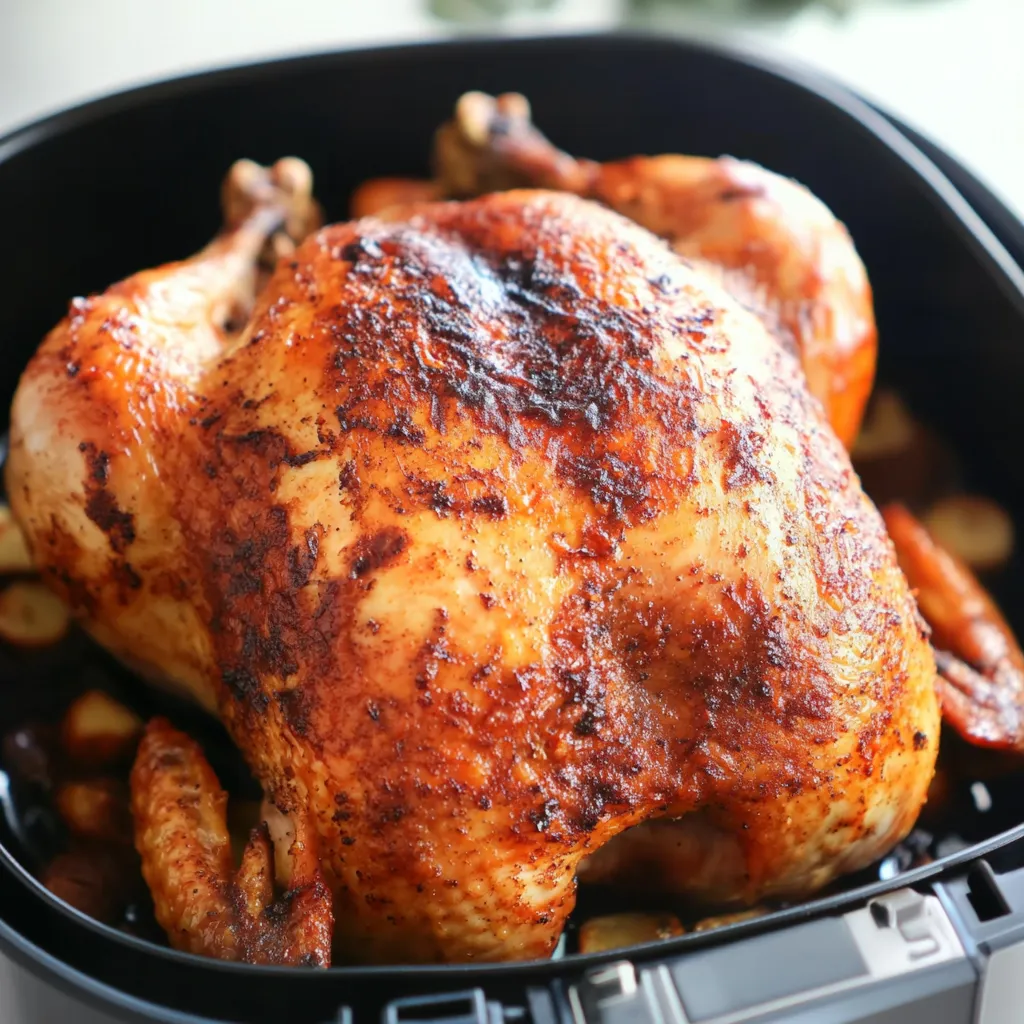 heating up rotisserie chicken in air fryer