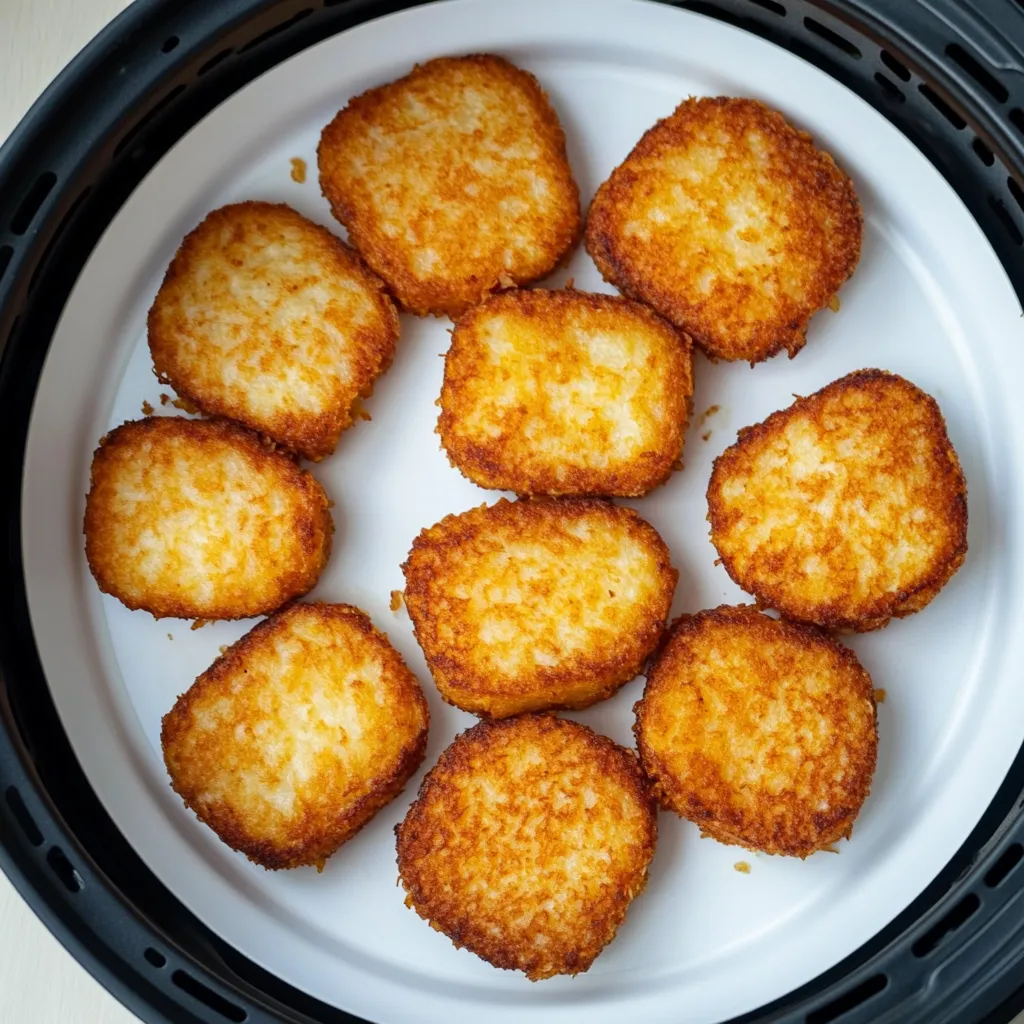 homemade hash brown patties air fryer