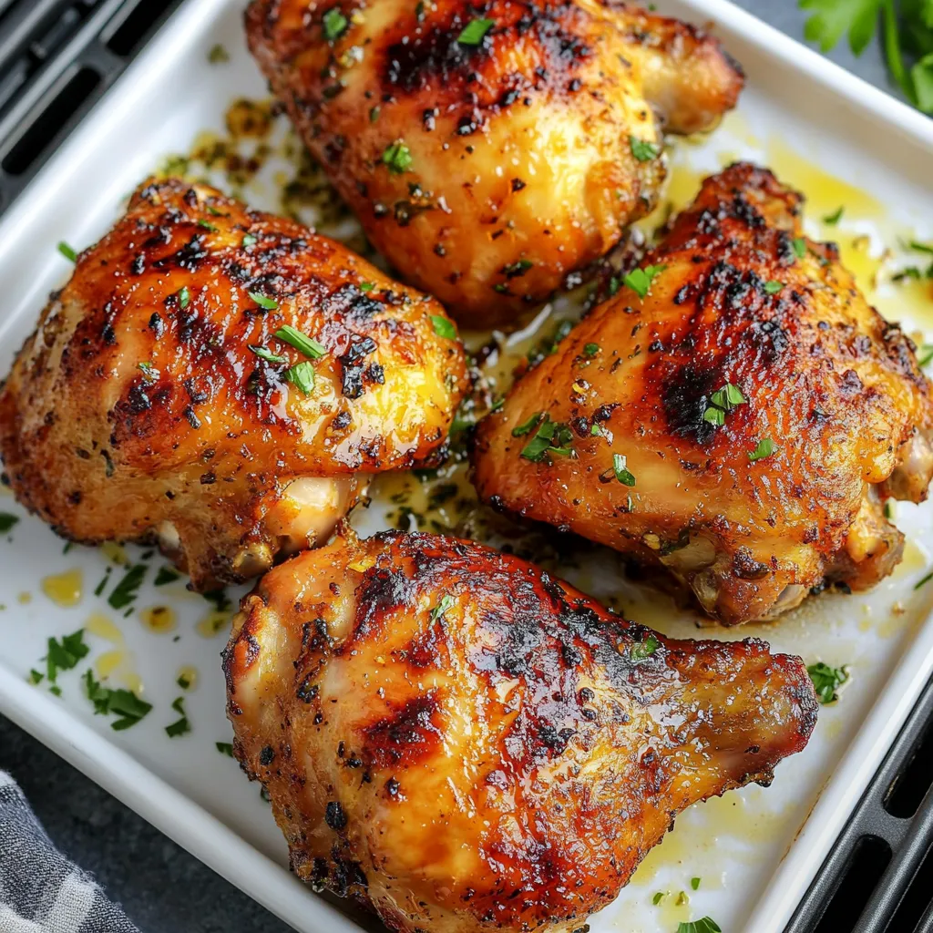 Air Fryer Honey Garlic Chicken