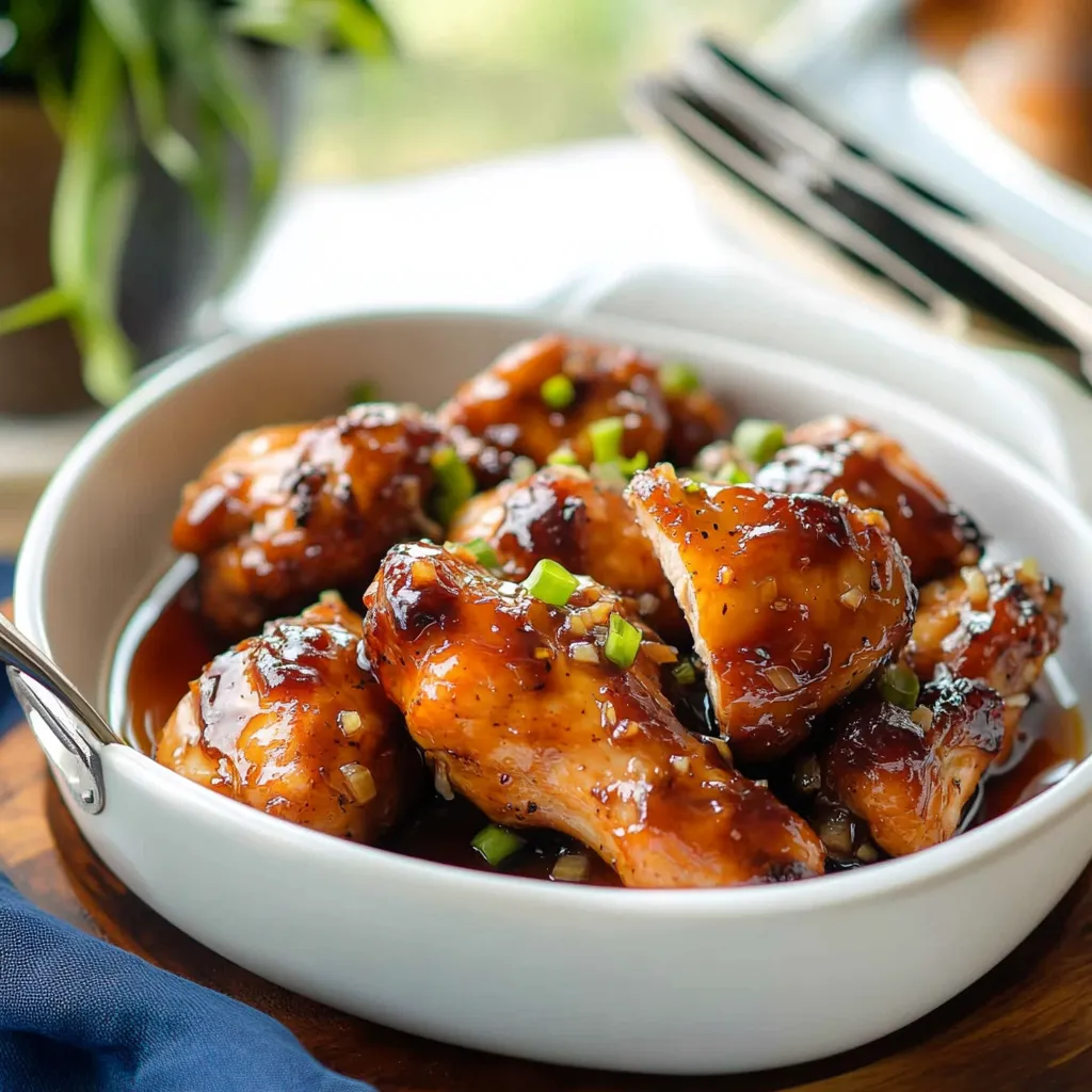Air Fryer Honey Garlic Chicken