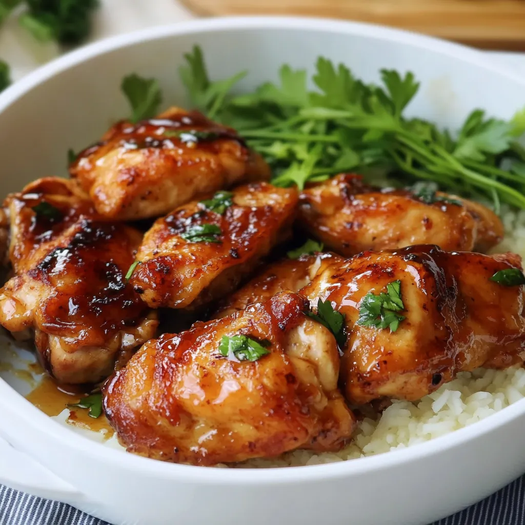 Air Fryer Honey Garlic Chicken