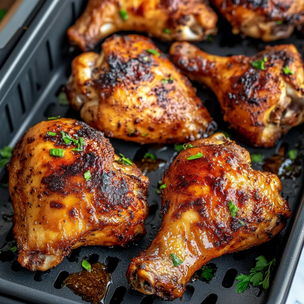 Air Fryer Honey Garlic Chicken