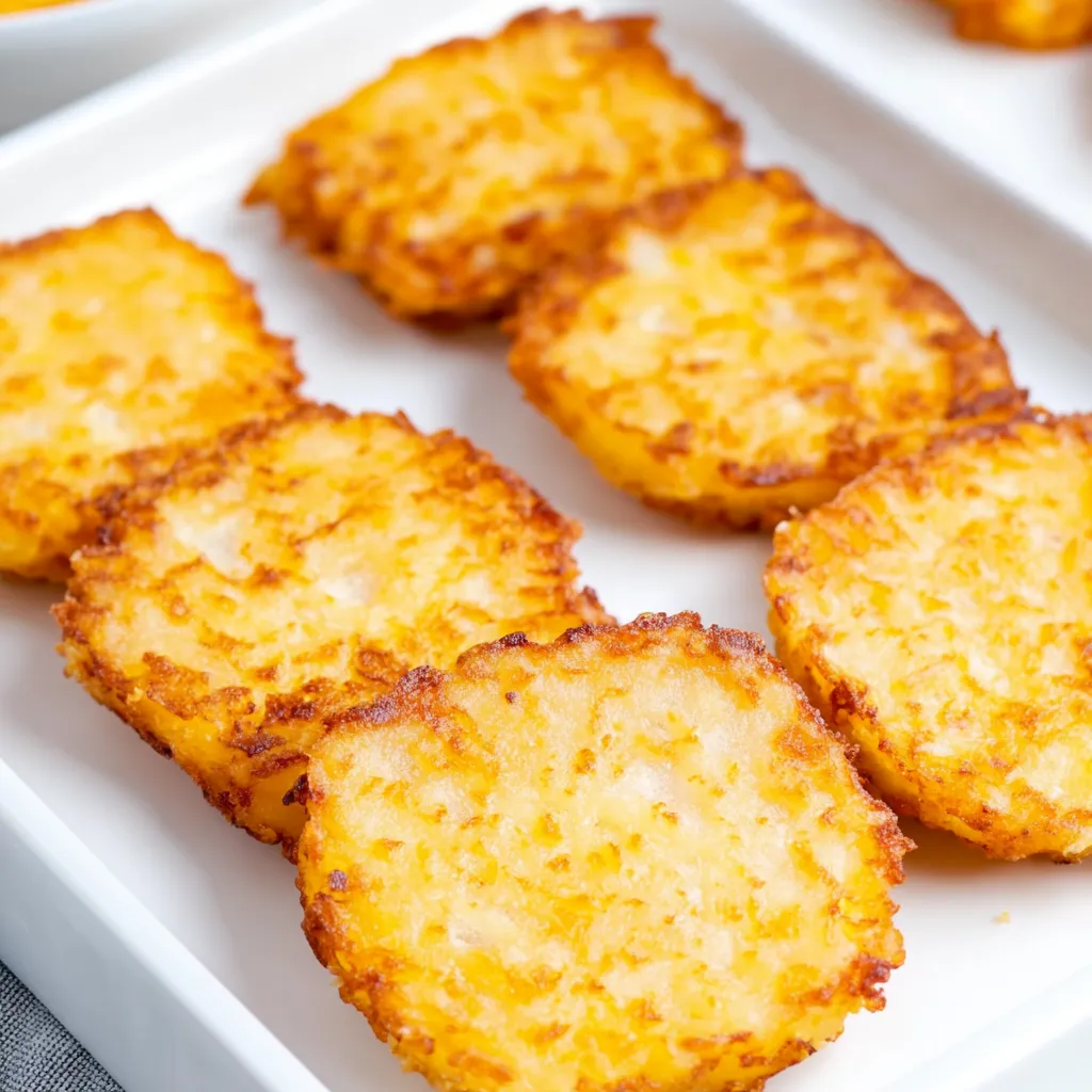 how to cook frozen hash brown patties in air fryer