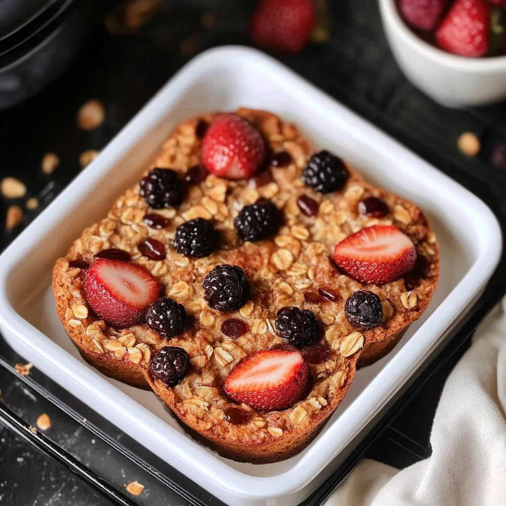 low calorie baked oats air fryer
