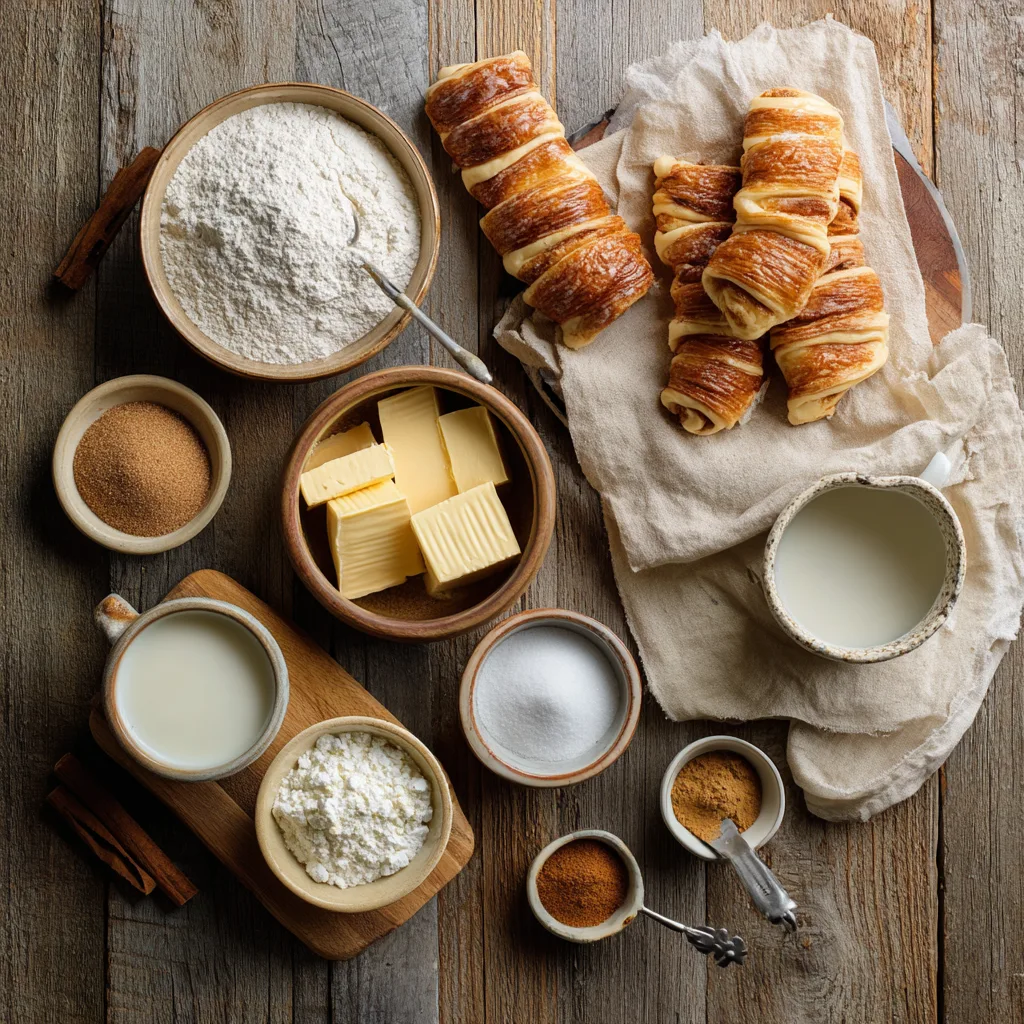 Air Fryer Cinnamon Twist Ingredients