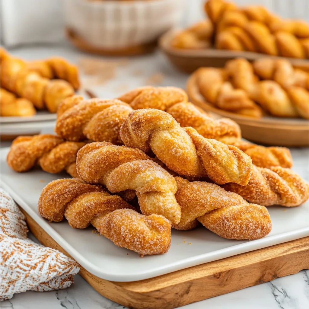 Air Fryer Cinnamon Twists
