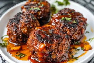 Air Fryer Loaded Mini Meatloaf