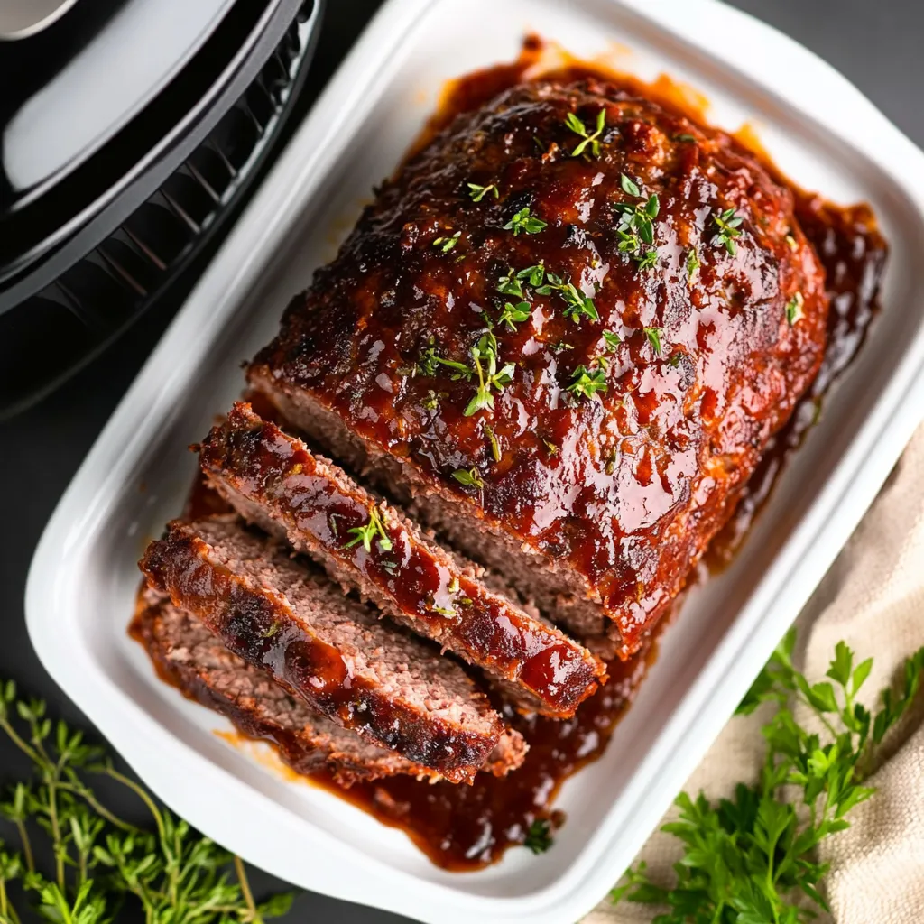 Air Fryer Meatloaf