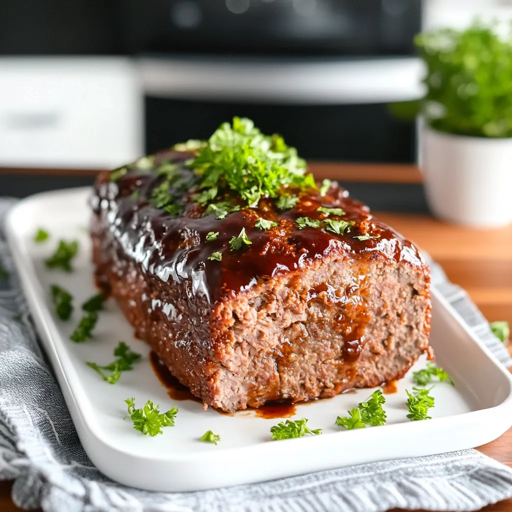 Air Fryer Meatloaf