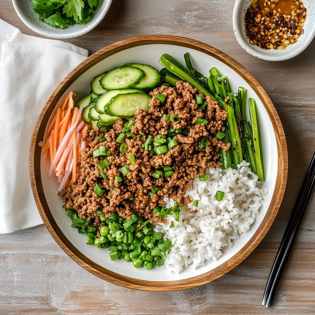 Teriyaki Ground Turkey Bowl
