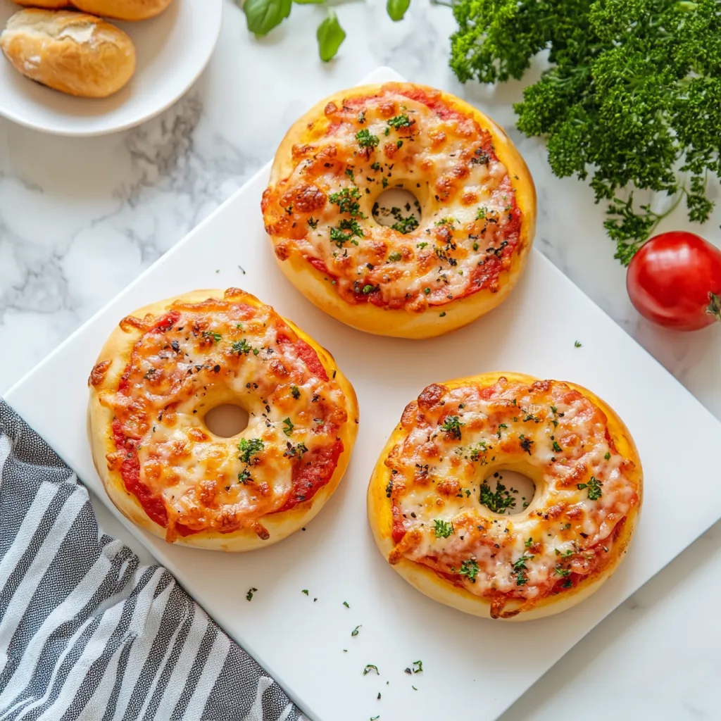 Quick and Tasty Air Fryer Bagel Pizzas