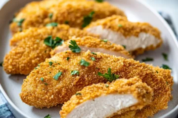 Air Fryer Breaded Chicken