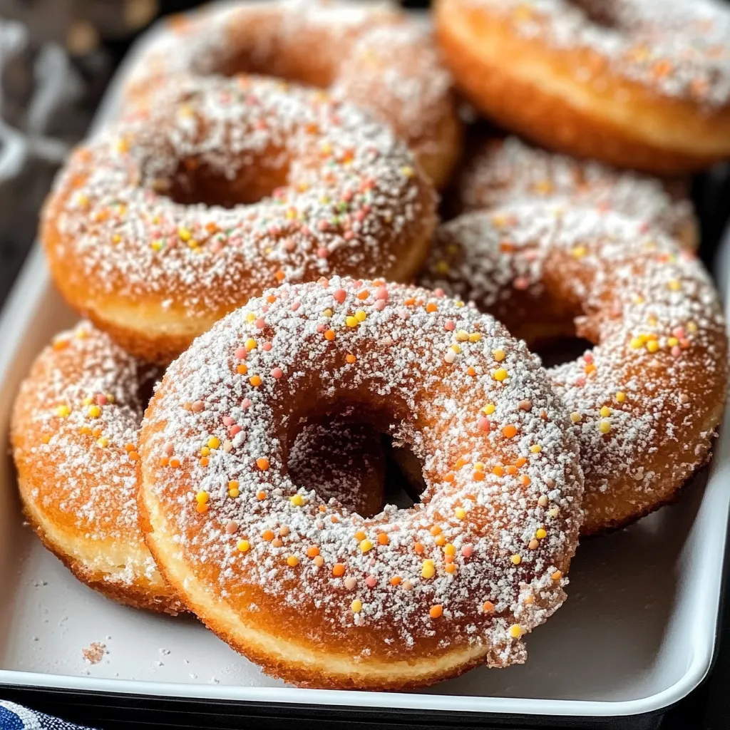 10 Minute Air Fryer Donuts Recipe