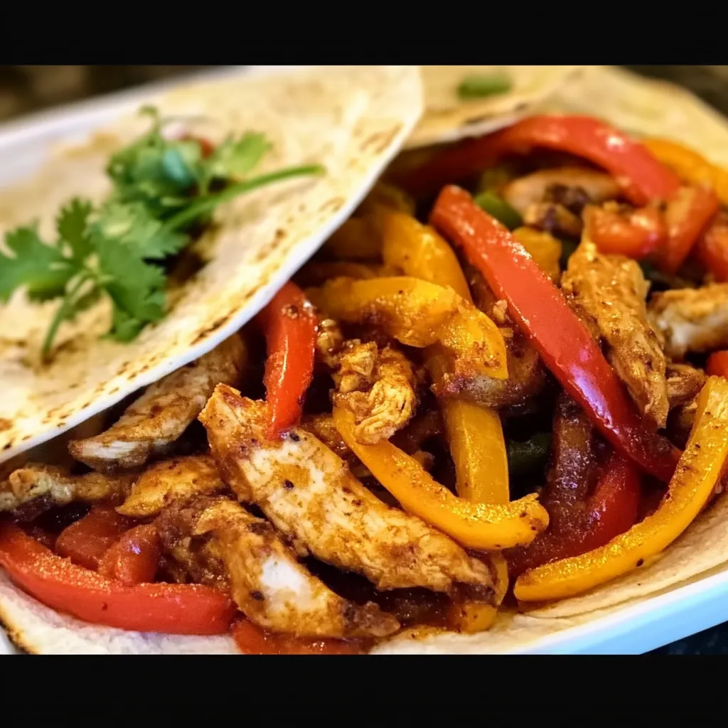 Air Fryer Chicken Thigh Fajitas