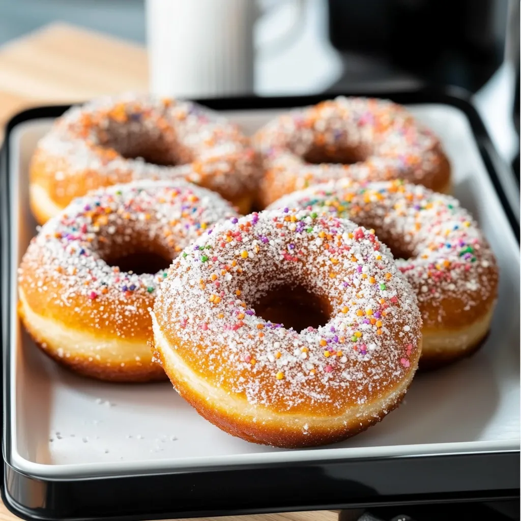 10 Minute Air Fryer Donuts Recipe