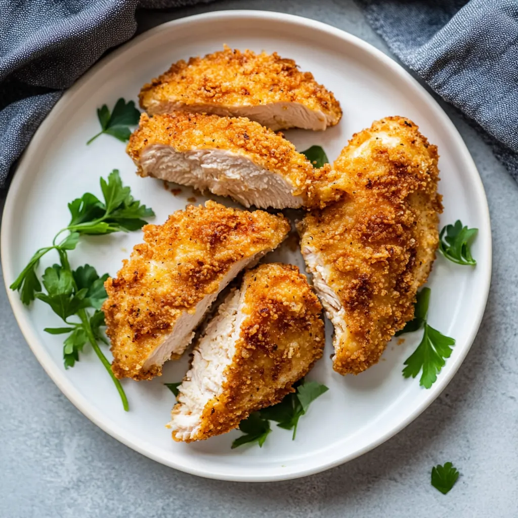 Air Fryer Fried Chicken Breast