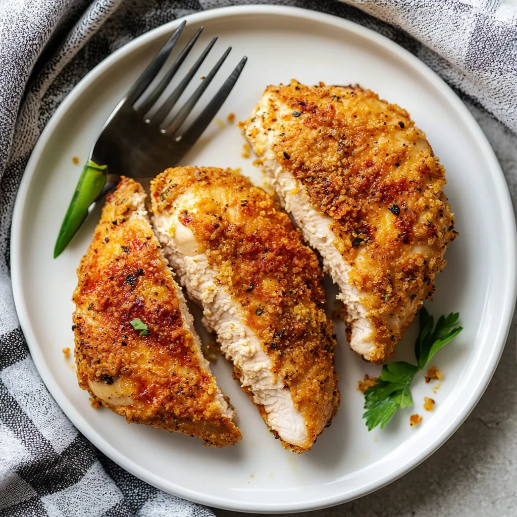 Air Fryer Fried Chicken Breast
