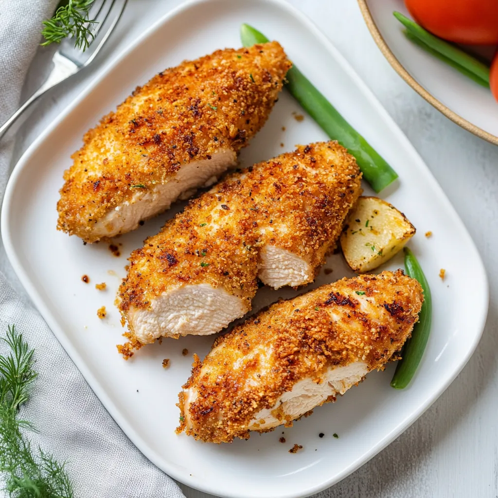 Air Fryer Fried Chicken Breast