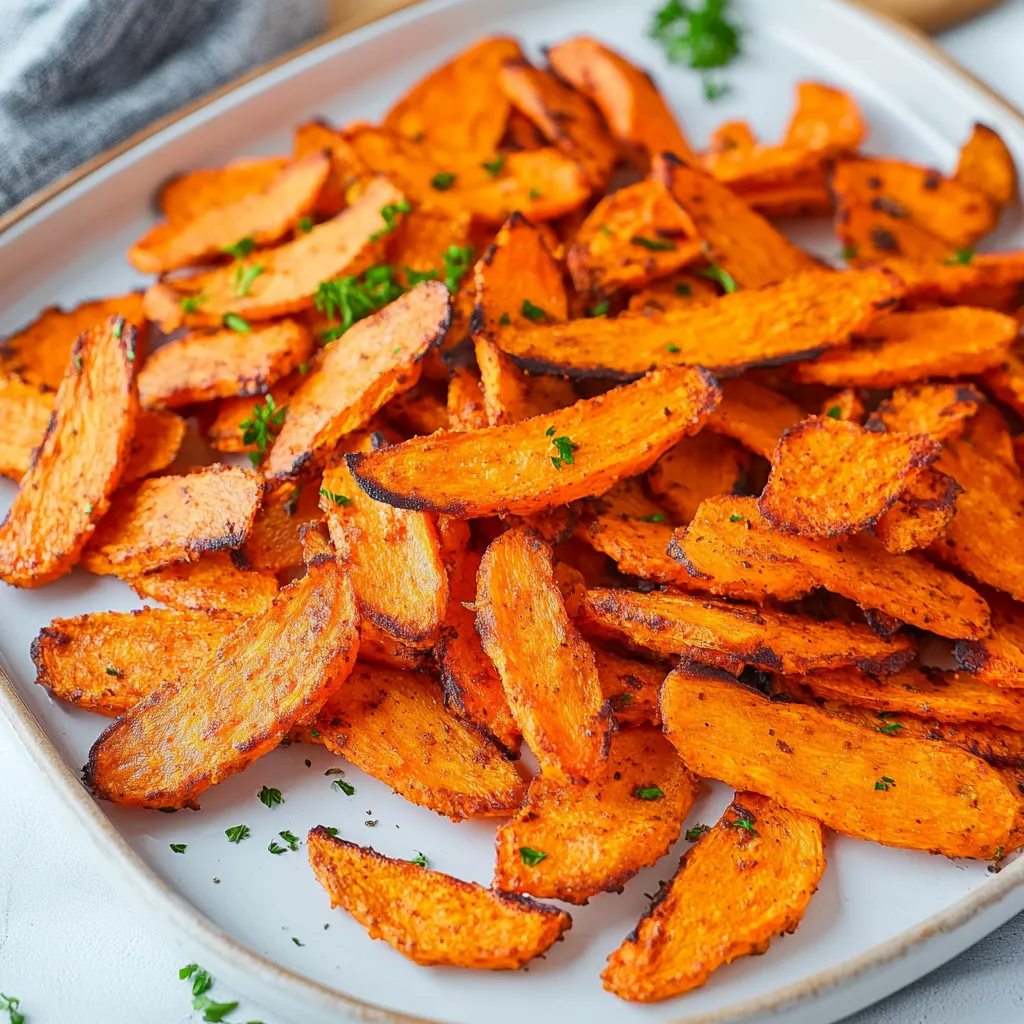 Air Fryer Frozen Carrot Chips