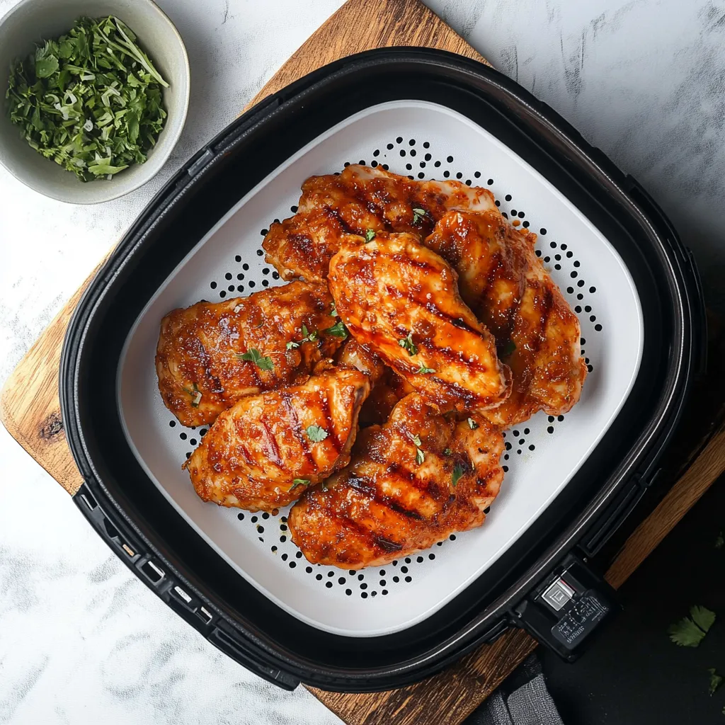 Air Fryer Frozen Chicken Breast