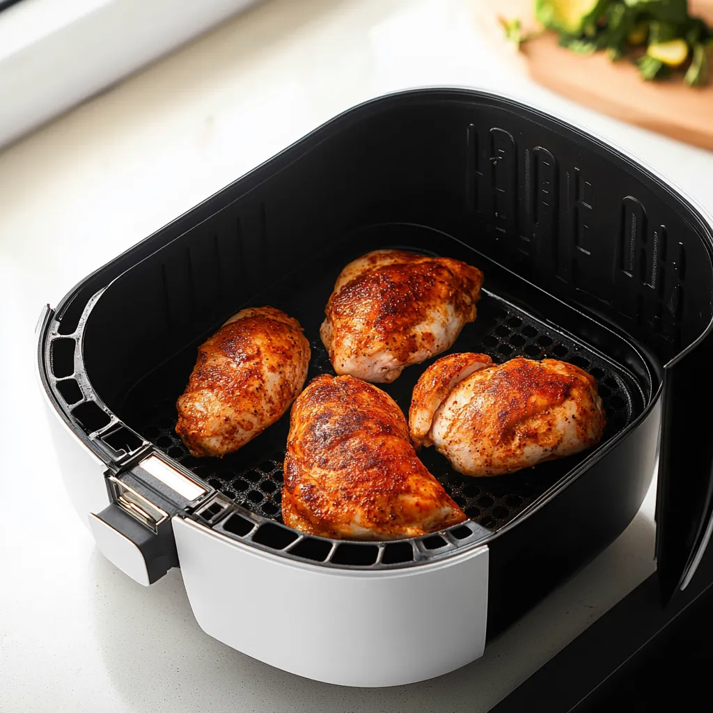 Air Fryer Frozen Chicken Breast