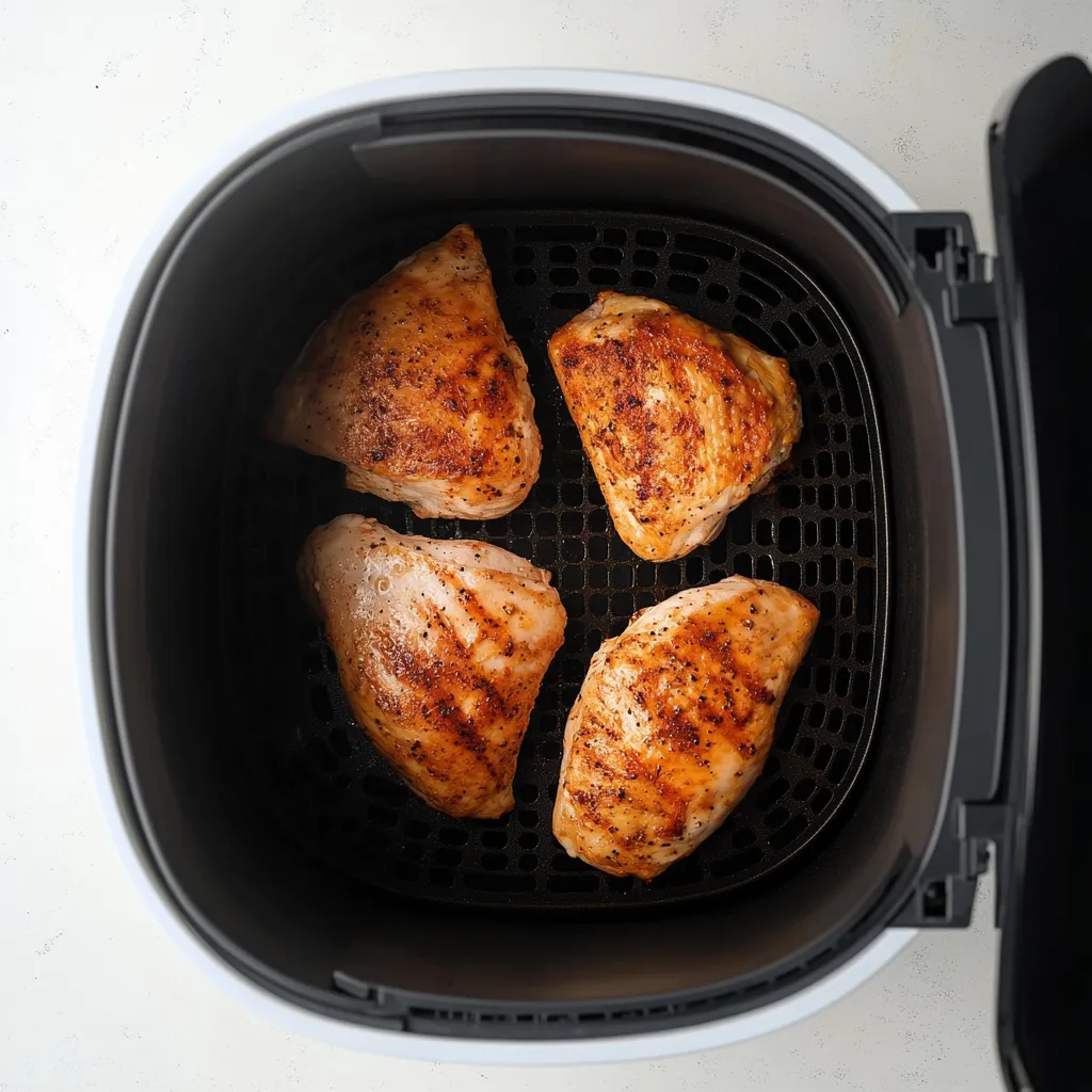 Air Fryer Frozen Chicken Breast