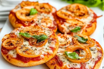 Quick and Tasty Air Fryer Bagel Pizzas