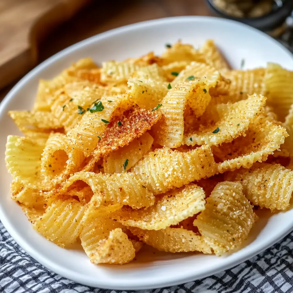 Air Fryer Pasta Chips