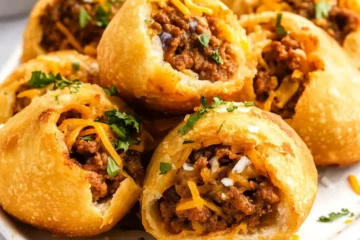 Air Fryer Taco Bombs Healthy
