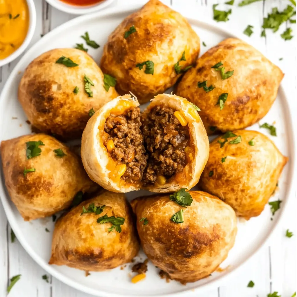 Air Fryer Taco Bombs Healthy