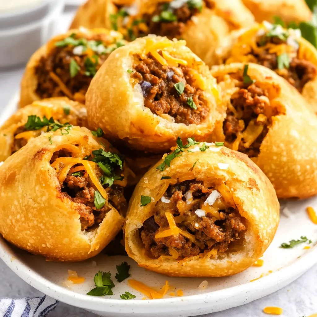 Air Fryer Taco Bombs Healthy