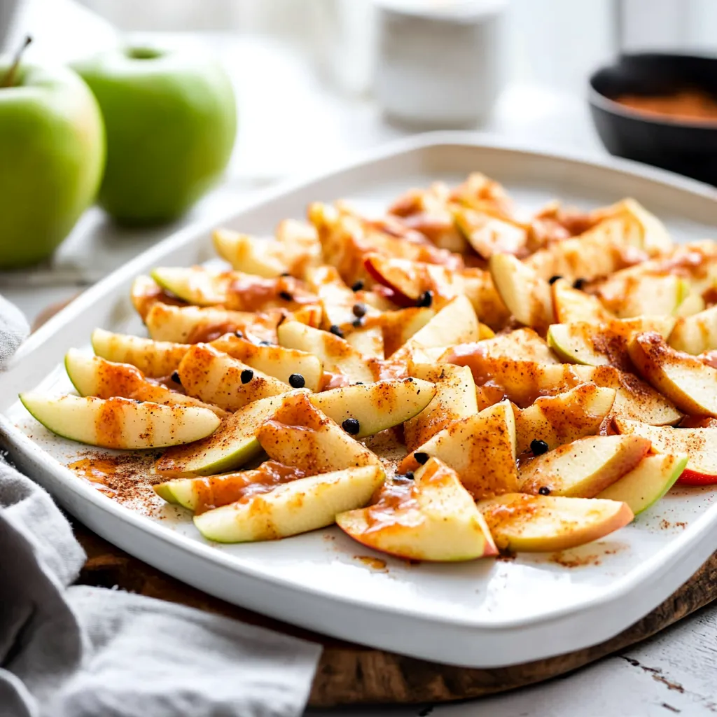 Healthy Apple Nachos Recipe