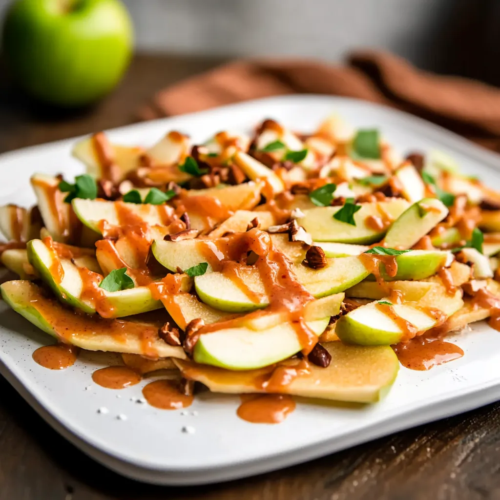 Healthy Apple Nachos Recipe