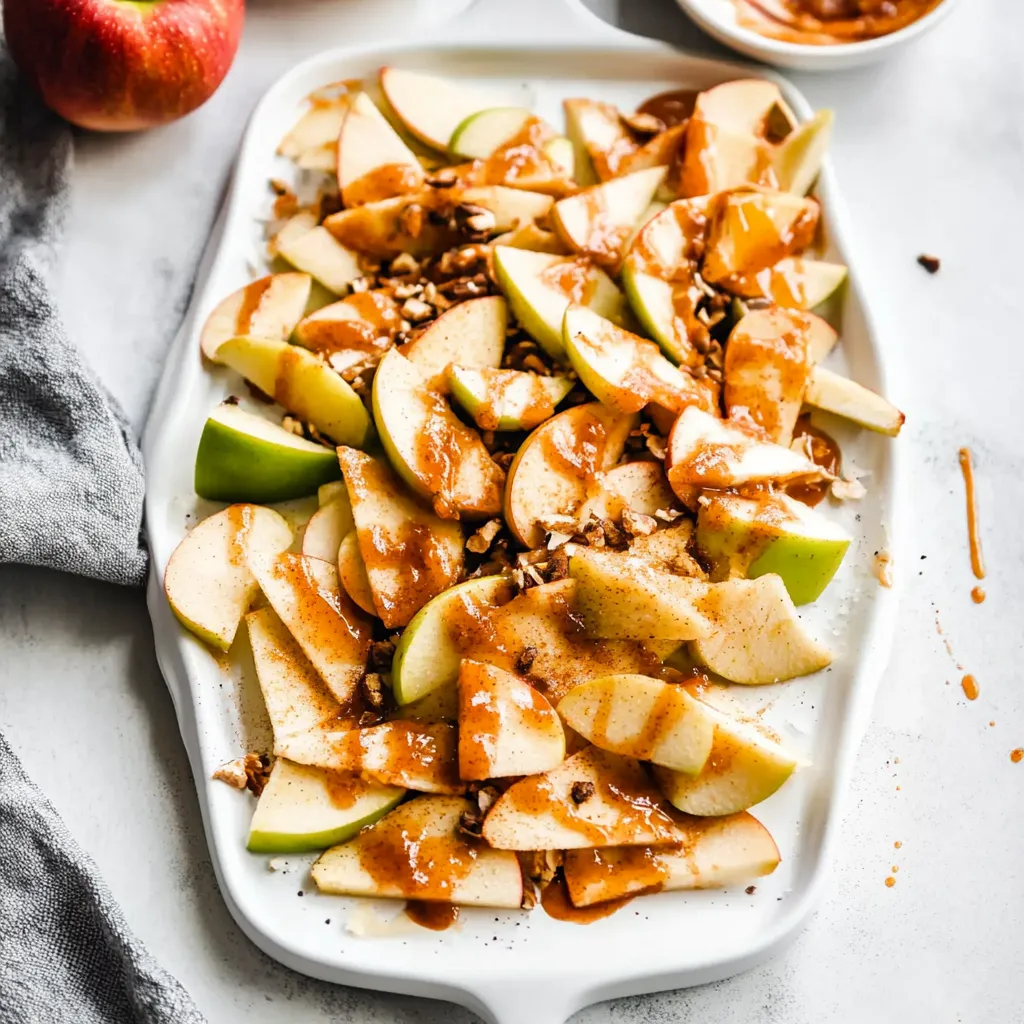 Healthy Apple Nachos Recipe